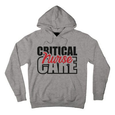 Critical Care Nurse Gift Tall Hoodie