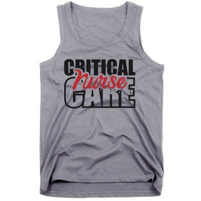 Critical Care Nurse Gift Tank Top