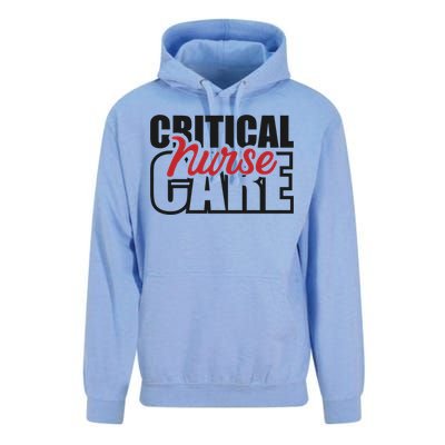 Critical Care Nurse Gift Unisex Surf Hoodie