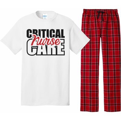 Critical Care Nurse Gift Pajama Set