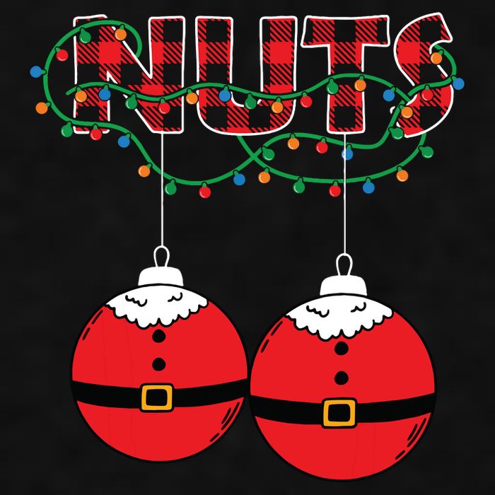 Chestnuts Chest Nuts Christmas Matching Christmas Couples Ladies PosiCharge Tri-Blend Wicking Tank