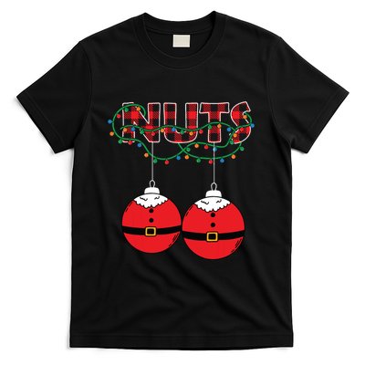 Chestnuts Chest Nuts Christmas Matching Christmas Couples T-Shirt
