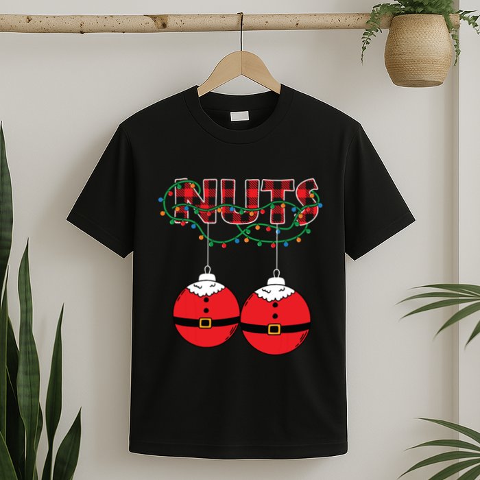 Chestnuts Chest Nuts Christmas Matching Christmas Couples T-Shirt