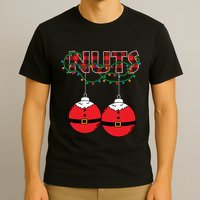 Chestnuts Chest Nuts Christmas Matching Christmas Couples T-Shirt