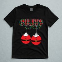 Chestnuts Chest Nuts Christmas Matching Christmas Couples T-Shirt