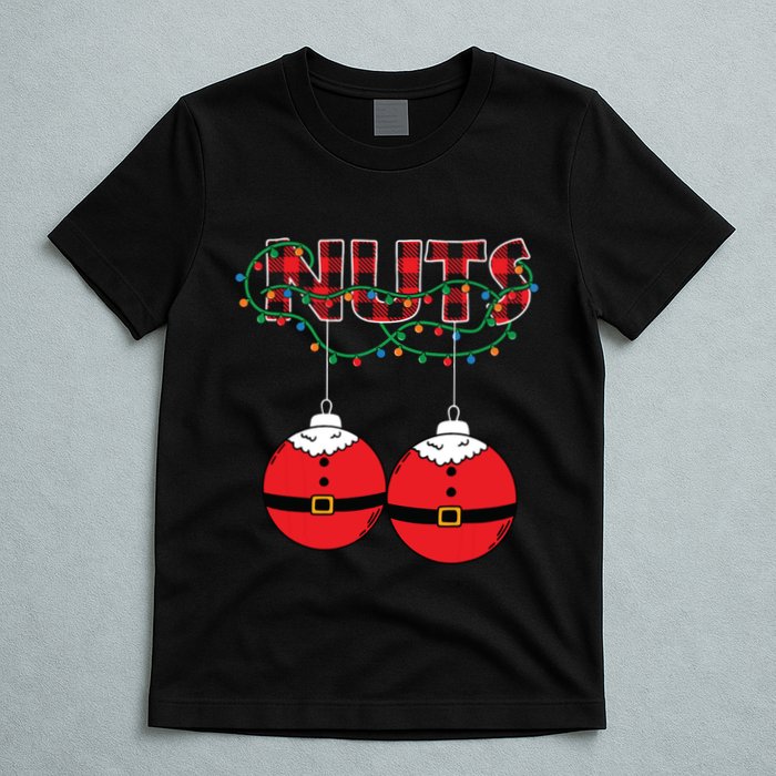 Chestnuts Chest Nuts Christmas Matching Christmas Couples T-Shirt