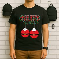 Chestnuts Chest Nuts Christmas Matching Christmas Couples T-Shirt