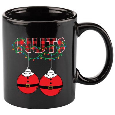 Chestnuts Chest Nuts Christmas Matching Christmas Couples 11oz C Handle Ceramic Mug