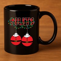 Chestnuts Chest Nuts Christmas Matching Christmas Couples 11oz C Handle Ceramic Mug
