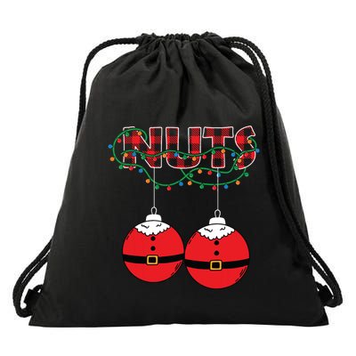 Chestnuts Chest Nuts Christmas Matching Christmas Couples Drawstring Bag