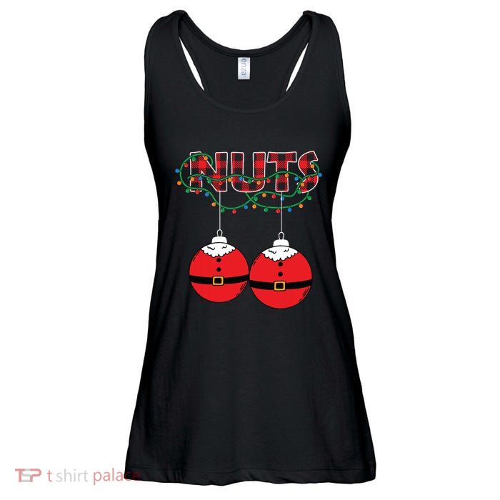 Chestnuts Chest Nuts Christmas Matching Christmas Couples Ladies Essential Flowy Tank