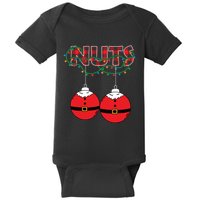 Chestnuts Chest Nuts Christmas Matching Christmas Couples Baby Bodysuit