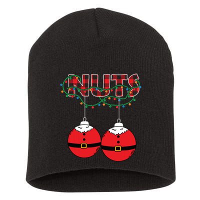 Chestnuts Chest Nuts Christmas Matching Christmas Couples Short Acrylic Beanie