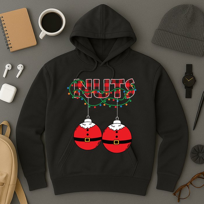 Chestnuts Chest Nuts Christmas Matching Christmas Couples Hoodie