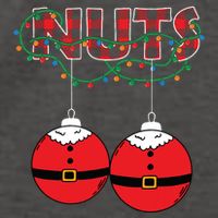 Chestnuts Chest Nuts Christmas Matching Christmas Couples Vector Backpack