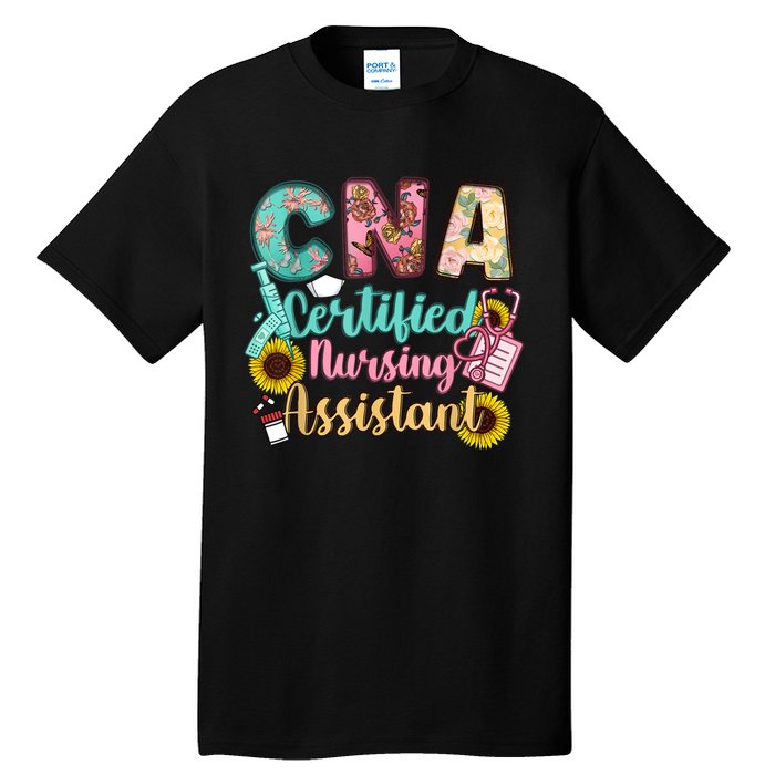 CNA Certified Nursing Assistant Tall T-Shirt