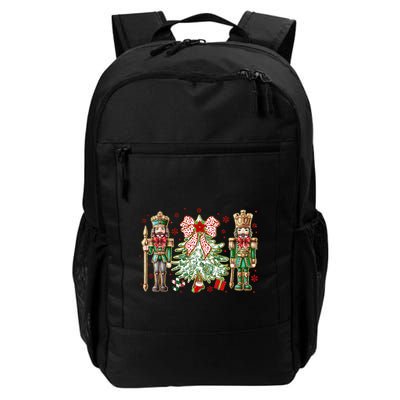 Chinoiserie Christmas Nutcracker Christmas Tree Coquette Bow Daily Commute Backpack