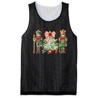 Chinoiserie Christmas Nutcracker Christmas Tree Coquette Bow Mesh Reversible Basketball Jersey Tank