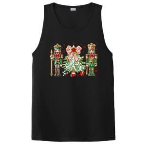 Chinoiserie Christmas Nutcracker Christmas Tree Coquette Bow PosiCharge Competitor Tank