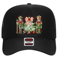 Chinoiserie Christmas Nutcracker Christmas Tree Coquette Bow Trucker Hat