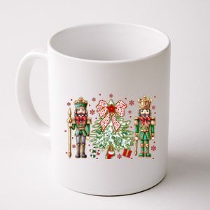 Chinoiserie Christmas Nutcracker Christmas Tree Coquette Bow Coffee Mug