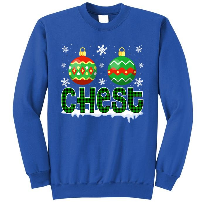 Christmas Chest Nuts Matching Couple Chestnuts Xmas Chest Great Gift Sweatshirt