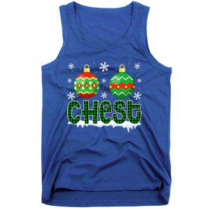 Christmas Chest Nuts Matching Couple Chestnuts Xmas Chest Great Gift Tank Top