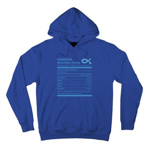 Colon Cancer Nutrition Facts Funny Colon Cancer Awareness Gift Hoodie