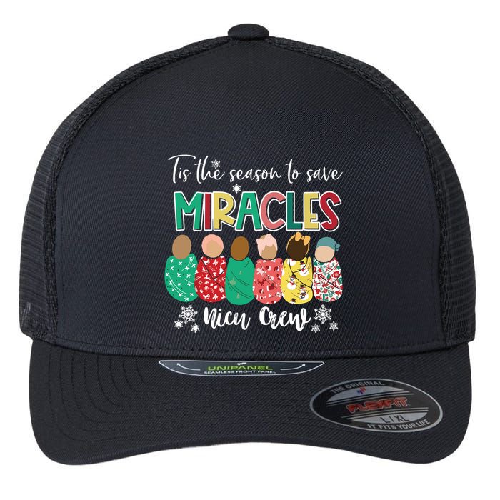 Christian Christmas Nativity Jesus Love Came Down Flexfit Unipanel Trucker Cap