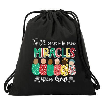 Christian Christmas Nativity Jesus Love Came Down Drawstring Bag
