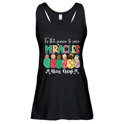 Christian Christmas Nativity Jesus Love Came Down Ladies Essential Flowy Tank