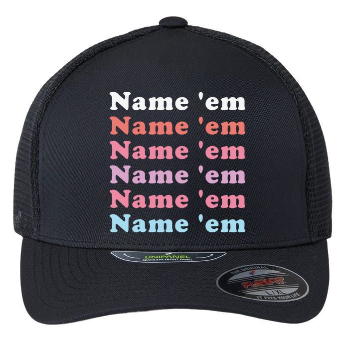 Chris Colfer Name ’Em Name ’Em Flexfit Unipanel Trucker Cap