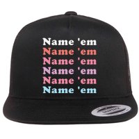 Chris Colfer Name ’Em Name ’Em Flat Bill Trucker Hat