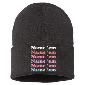 Chris Colfer Name ’Em Name ’Em Sustainable Knit Beanie