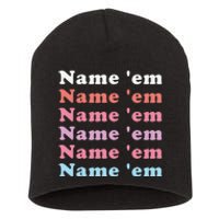 Chris Colfer Name ’Em Name ’Em Short Acrylic Beanie