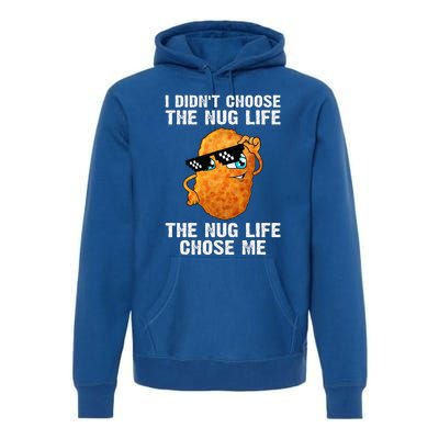 Cool Chicken Nugget Chicken Lover Nuggets Premium Hoodie