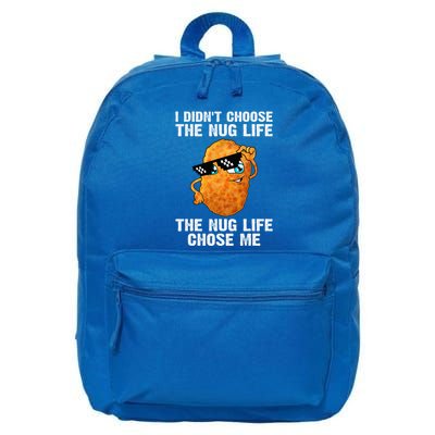 Cool Chicken Nugget Chicken Lover Nuggets 16 in Basic Backpack
