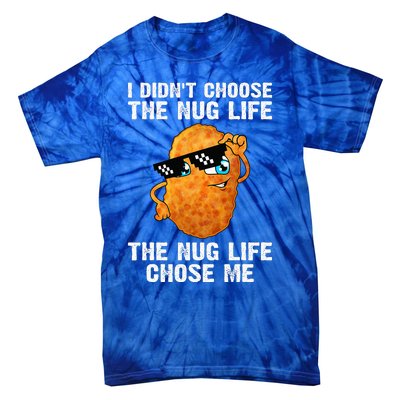 Cool Chicken Nugget Chicken Lover Nuggets Tie-Dye T-Shirt