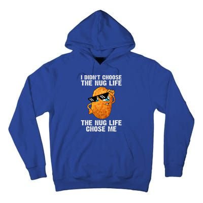 Cool Chicken Nugget Chicken Lover Nuggets Tall Hoodie