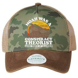 Conservative Christian Noah Was A Conspiracy Theorist Legacy Tie Dye Trucker Hat