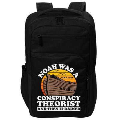 Conservative Christian Noah Was A Conspiracy Theorist Impact Tech Backpack
