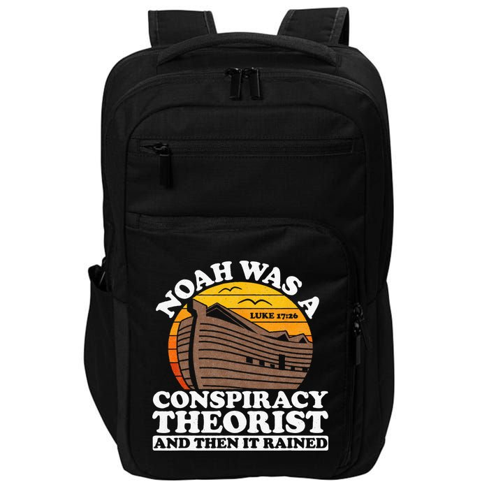 Conservative Christian Noah Was A Conspiracy Theorist Impact Tech Backpack
