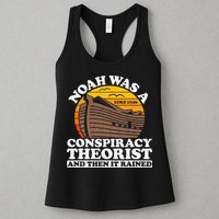Conservative Christian Noah Was A Conspiracy Theorist Womens Tank Top