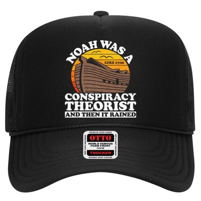 Conservative Christian Noah Was A Conspiracy Theorist Trucker Hat