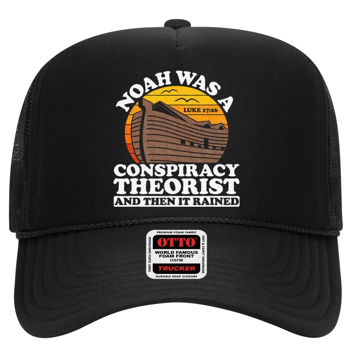 Conservative Christian Noah Was A Conspiracy Theorist Trucker Hat