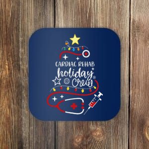 Christmas Cardiology Nurse Tech Cardiac Rehab Holiday Crew Coaster