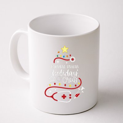 Christmas Cardiology Nurse Tech Cardiac Rehab Holiday Crew Coffee Mug