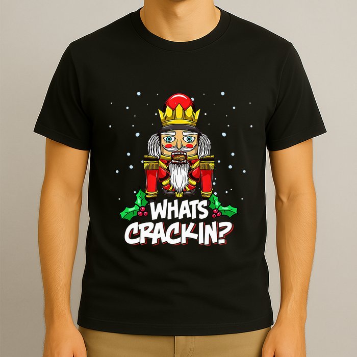 Crackin' Christmas Nutcracker Pajama Set Festive Family T-Shirt