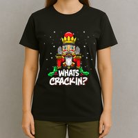 Crackin' Christmas Nutcracker Pajama Set Festive Family T-Shirt
