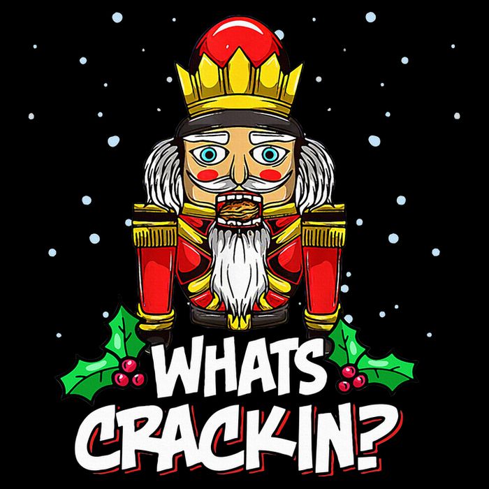 Crackin' Christmas Nutcracker Pajama Set Festive Family T-Shirt